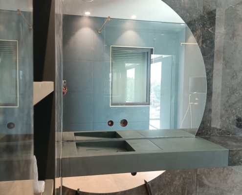 Miroir sur mesure salle de bain Avignon